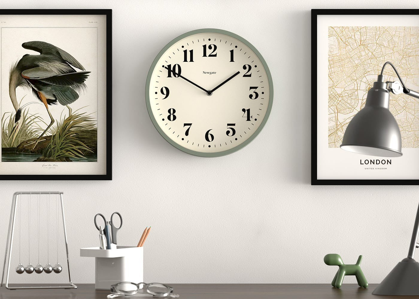 Number Four Wall Clock