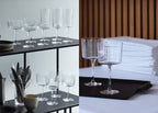 Gio Line Champagne/Cocktail Set of 4 Clear