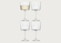Gio Line Wine Glass Set of 4 Clear