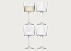 Gio Line Wine Glass Set of 4 Clear