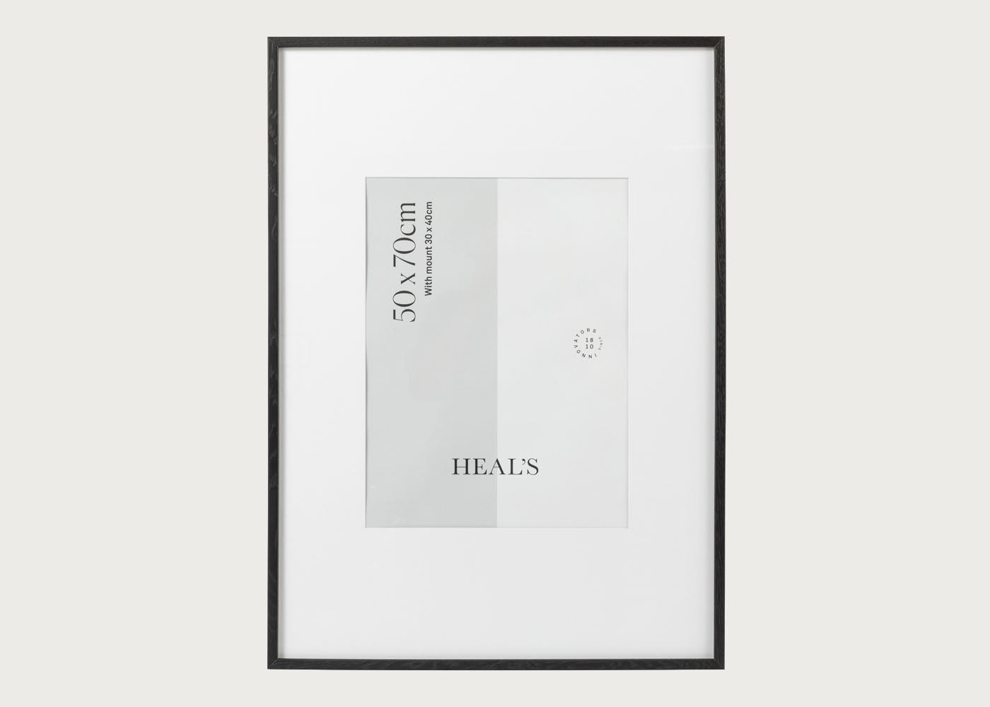Gallery Frame Black 50 x 70cm (Mount 30 x 40cm)