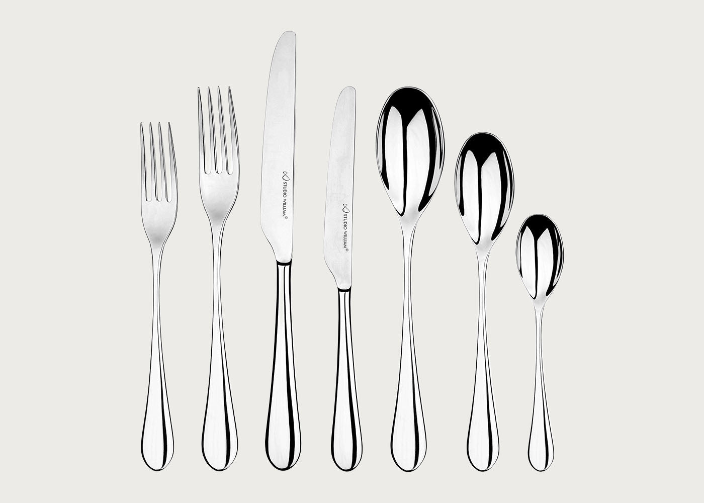Mulberry Mirror Cutlery