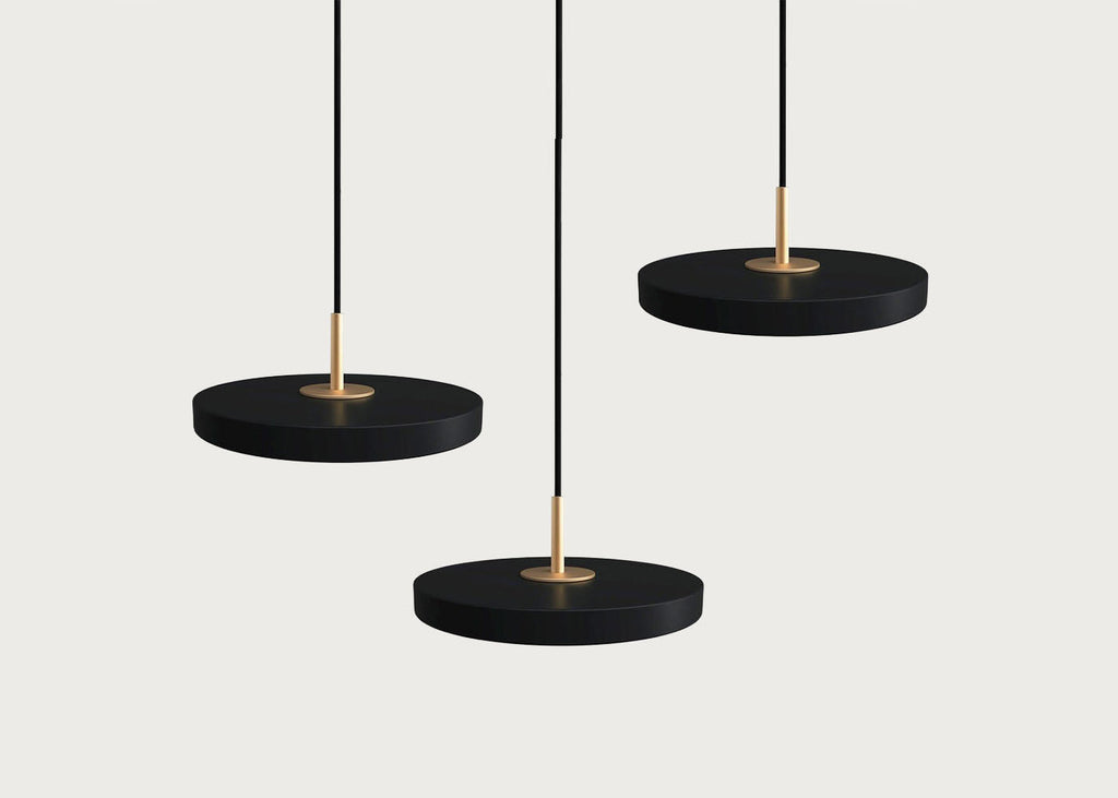 Asteria LED Micro Cluster Pendant Black