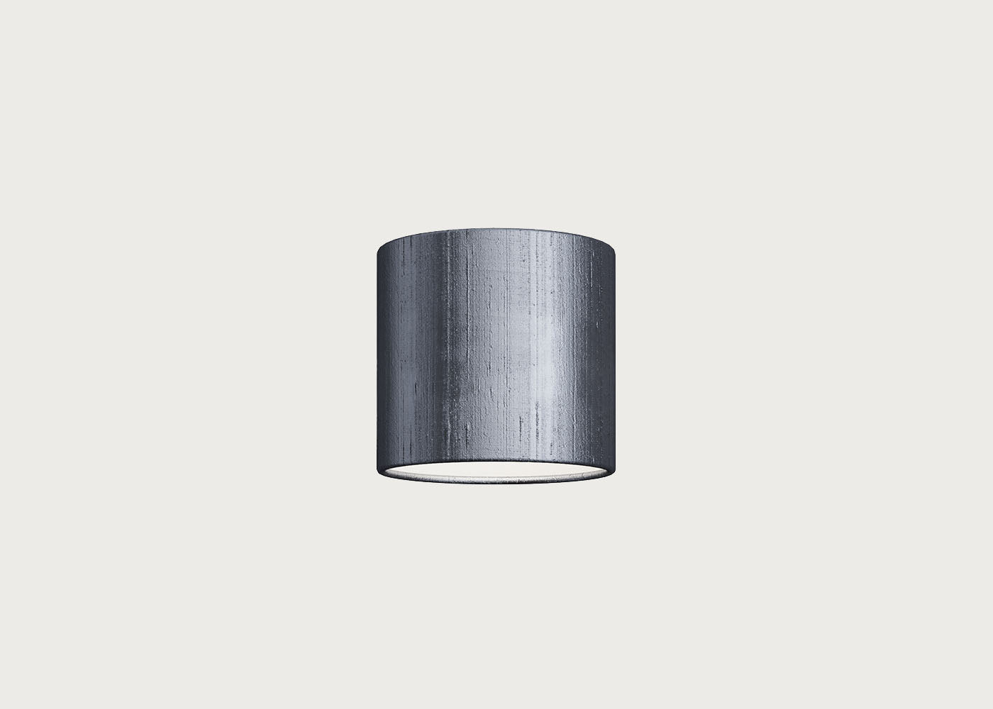 Dupion Silk Lampshade Slate