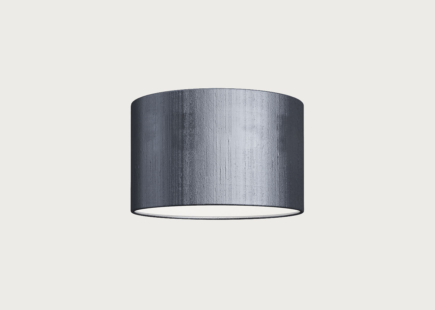 Dupion Silk Lampshade Slate