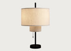 Margin Table Lamp Base Beige