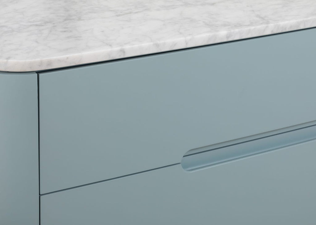 Florian 6 Drawer Wide Chest in Blue