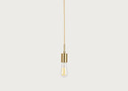 Bolt Metal Pendant Shade Holder