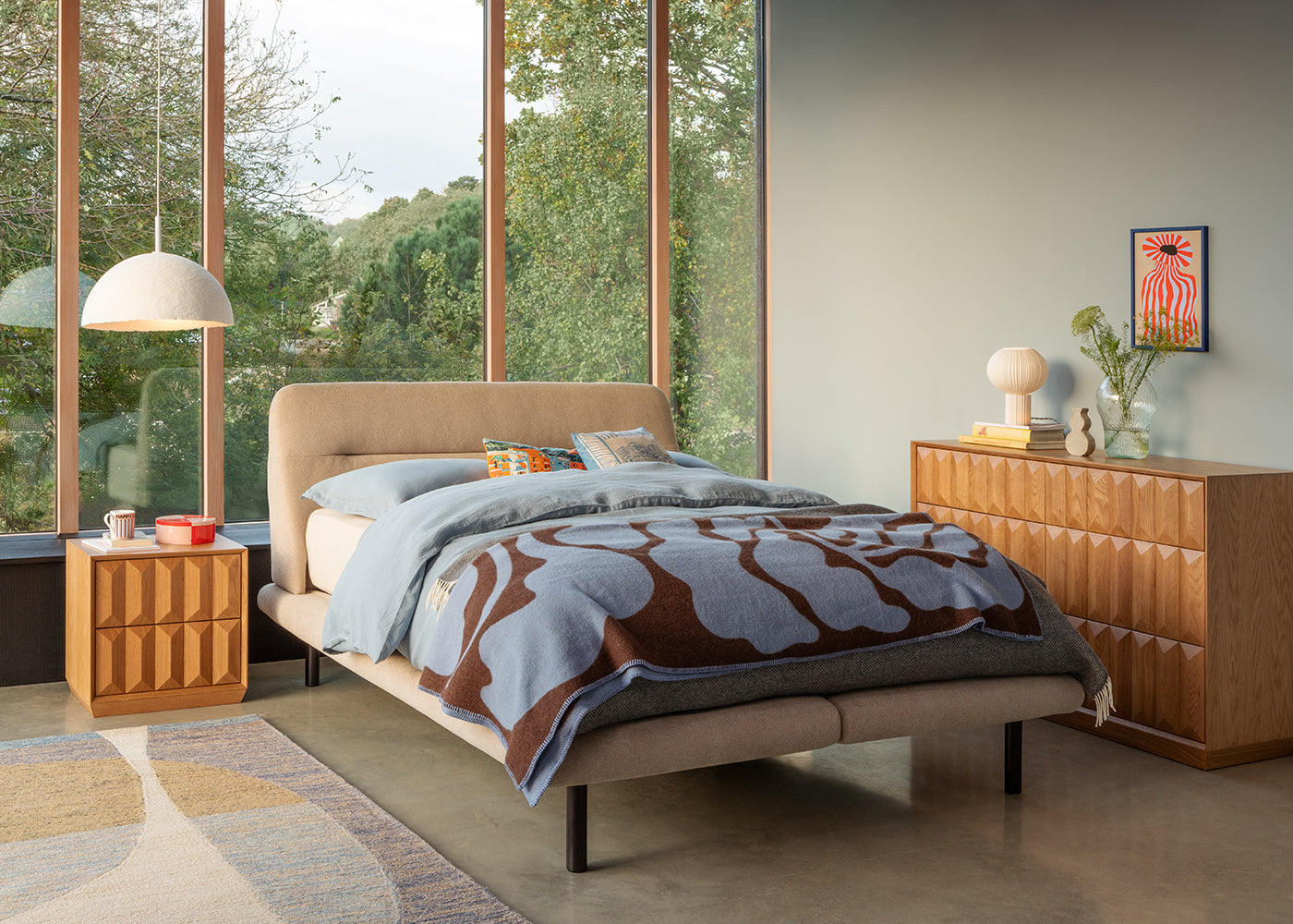 Wilton 6 Drawer Chest Oak