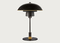 Whitman Desk Lamp Hand-Rubbed Antique Brass & Bronze Shade