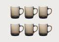 Versailles Glass Mug Set of 6
