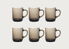 Versailles Glass Mug Set of 6