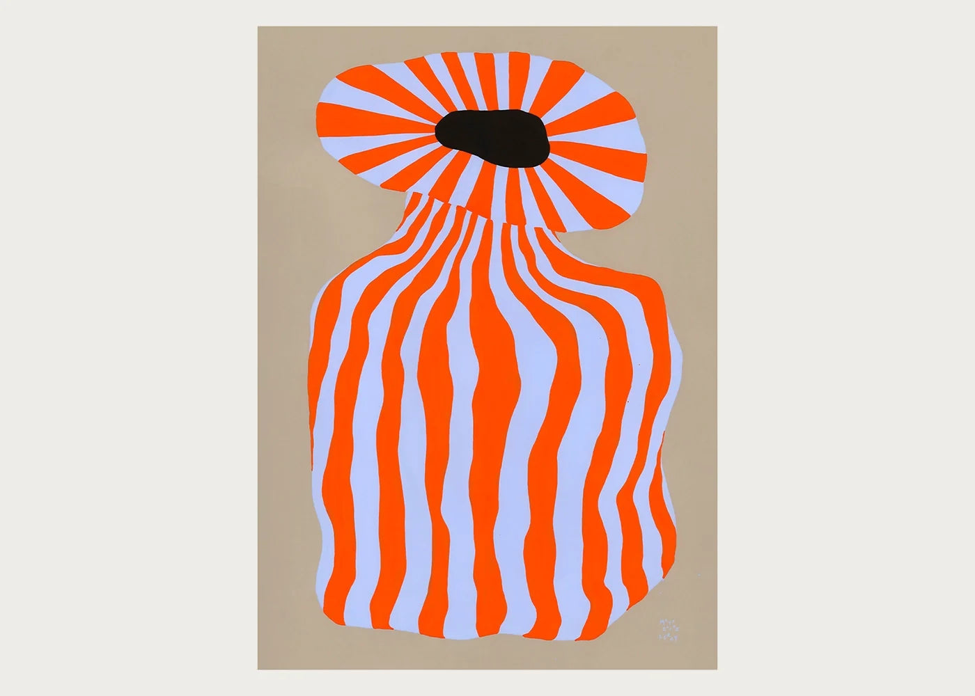 Doodle 01 Print by Maya Eline Leroy