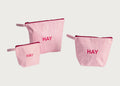 Candy Mono Wash Bag Set of 3