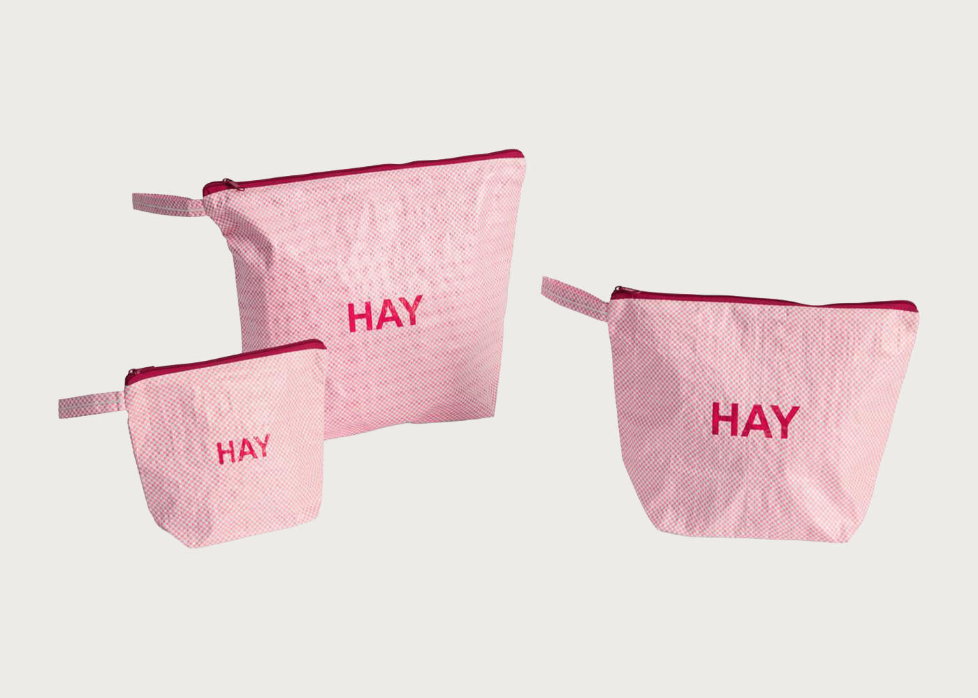 Candy Mono Wash Bag Set of 3