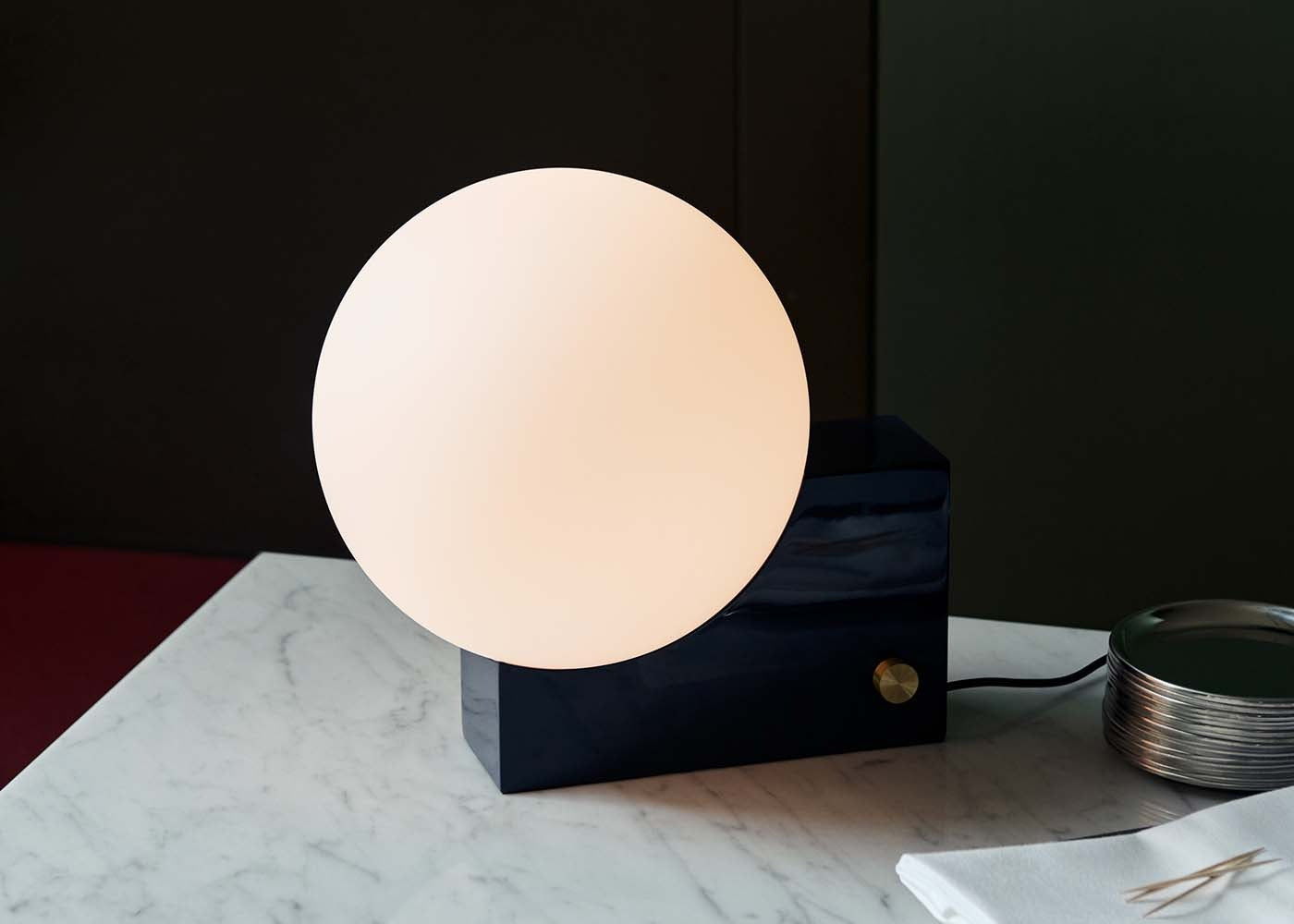 Journey LED Table/Wall Light Steel Blue