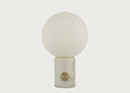 Column LED Table Lamp White