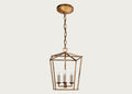 Darlana Lantern Pendant Light Mini Gold