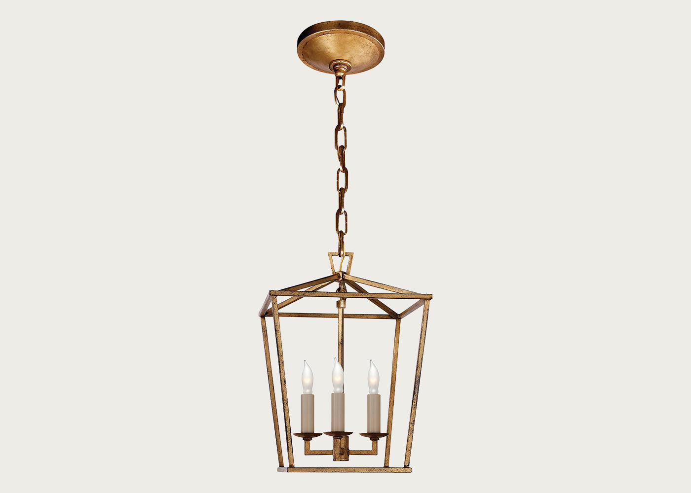 Darlana Lantern Pendant Light Mini Gold