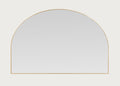 Fine Edge Mirror Over Mantle