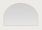 Fine Edge Mirror Over Mantle