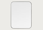 Fine Edge Mirror Rectangle Curved