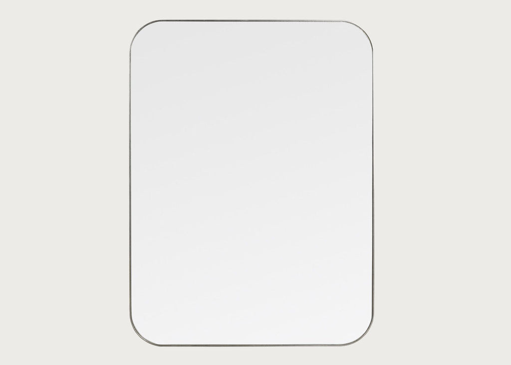 Fine Edge Mirror Rectangle Curved