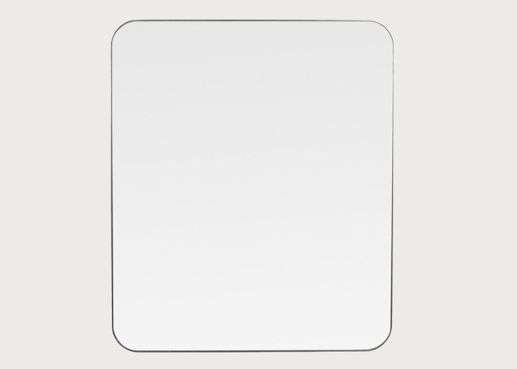 Fine Edge Mirror Rectangle Curved