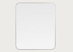 Fine Edge Mirror Rectangle Curved