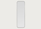 Fine Edge Mirror Rectangle Curved