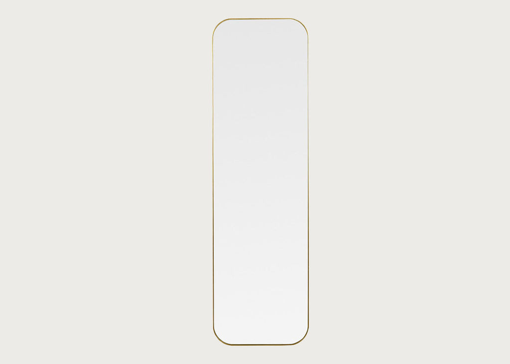 Fine Edge Mirror Rectangle Curved