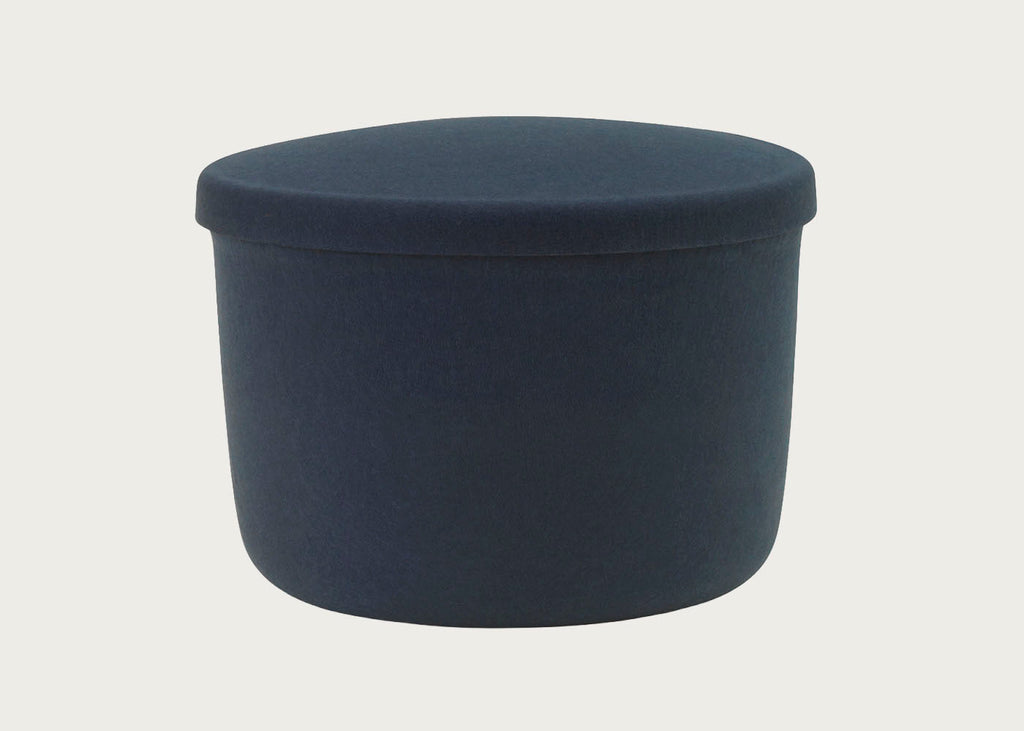 Hide Storage Pouf