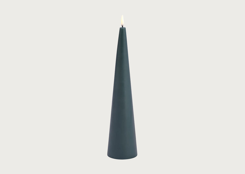 LED Cone Candle Large