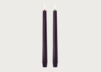 LED Smooth Tapered Dinner Candles