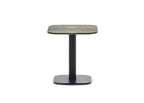 Kodo Outdoor Side Table Fossil Grey Ceramic Flint Top