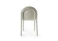 Groove Outdoor Dining Chair Putty
