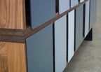 Different Trains Narrow Cabinet Walnut