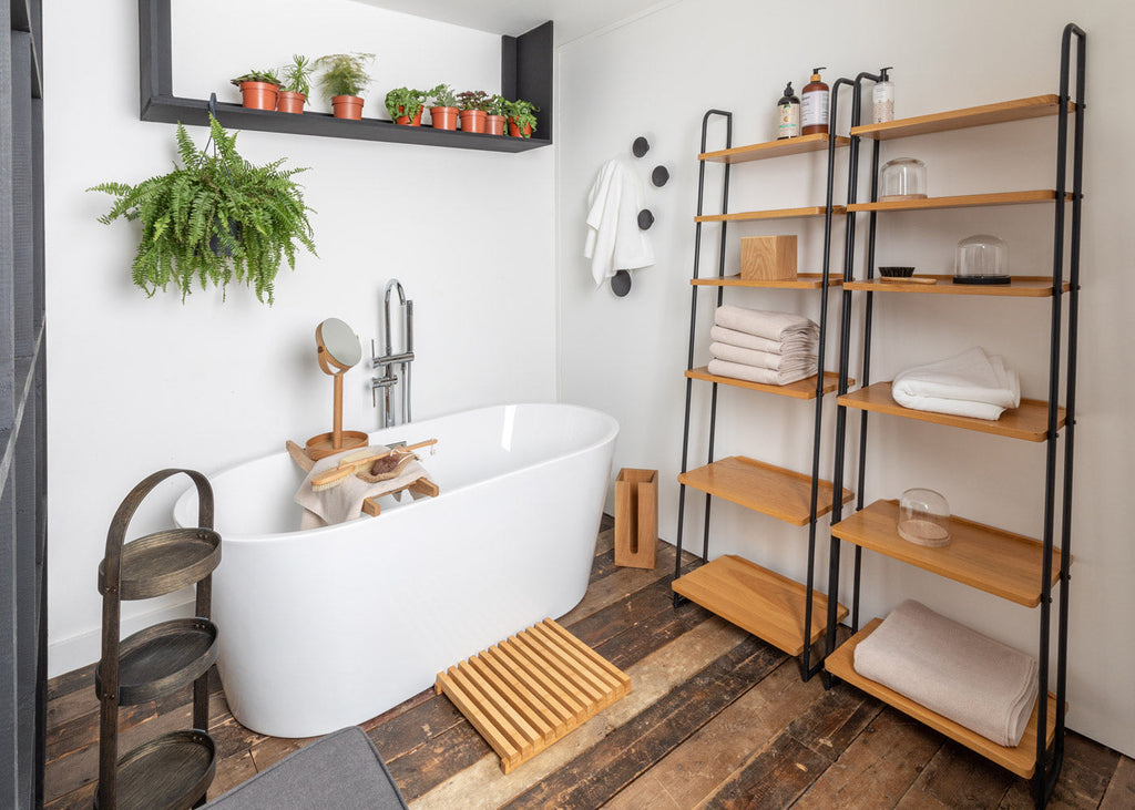 Wood Toilet Roll Box