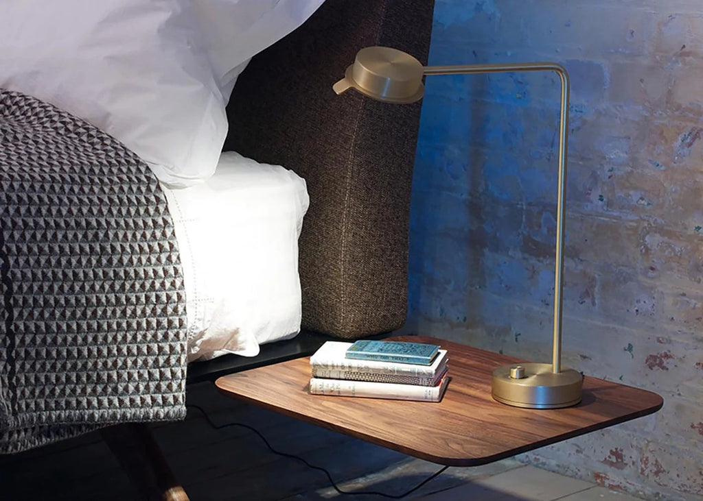 Hepburn Bedside Table Walnut