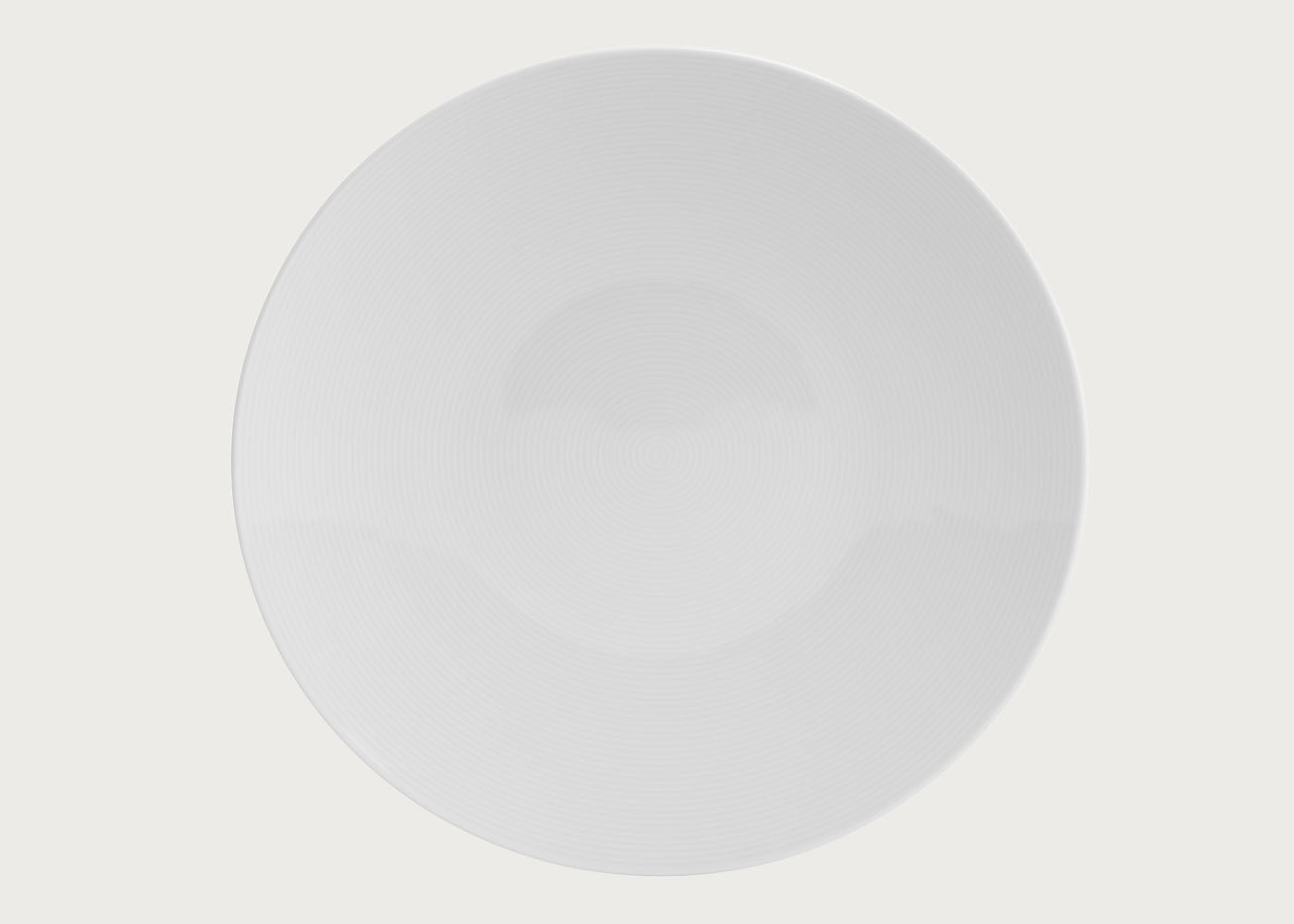 Thomas Loft White Porcelain Dinner Plate