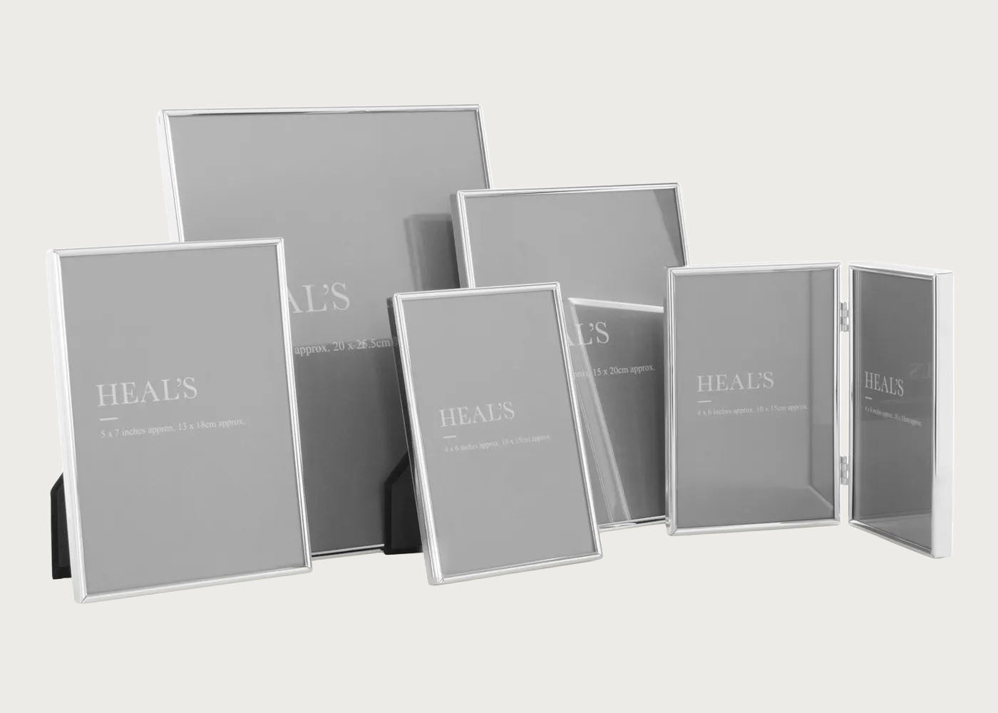 Simple Photo Frame Silver