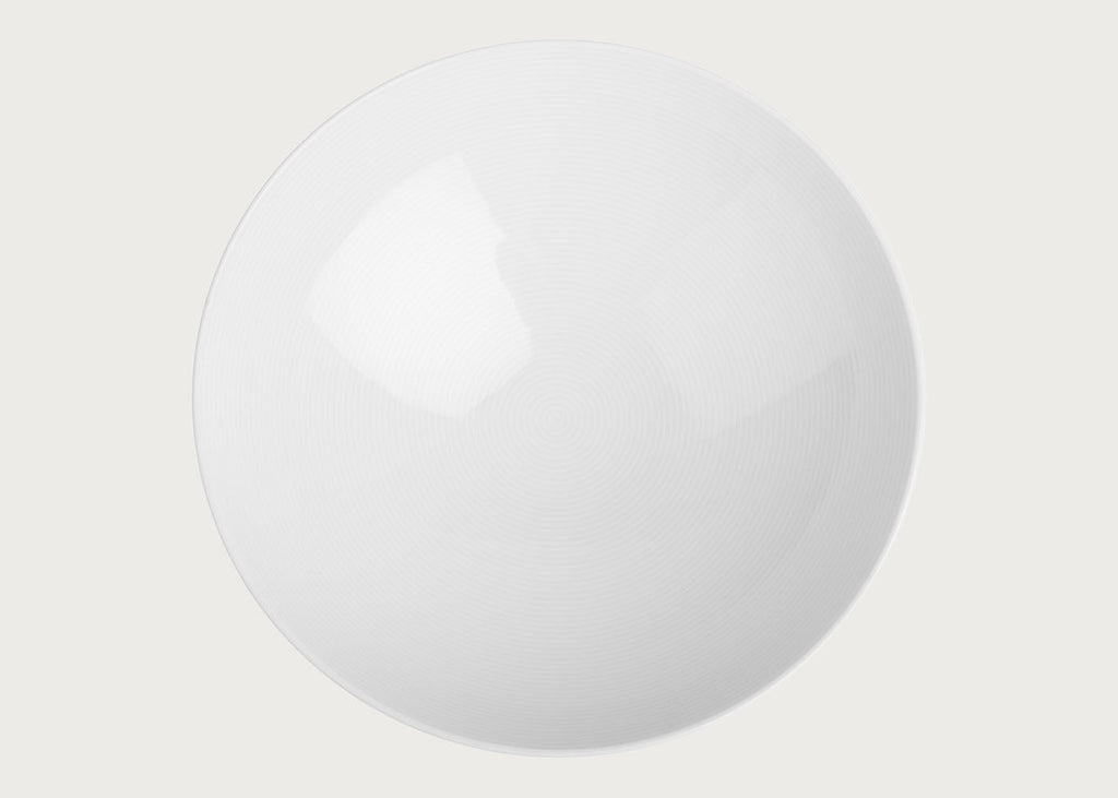 Thomas Loft White Porcelain Round Bowl Low