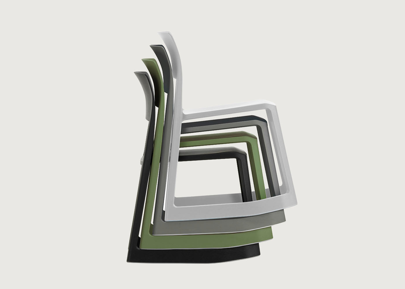 Tip Ton Chair Ice Grey