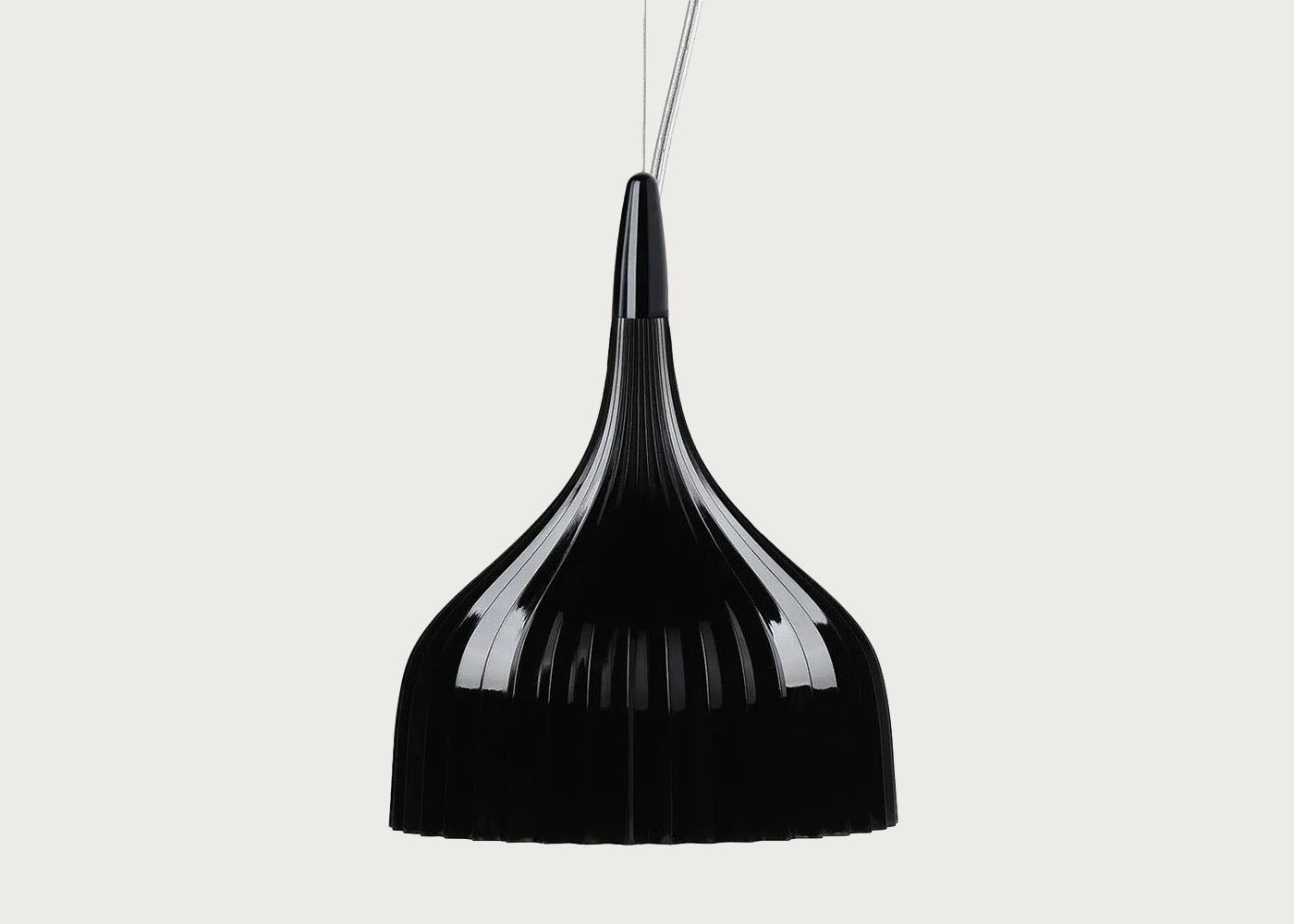 E’ Pendant Light Opaque Black