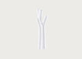 Roseau Vase White