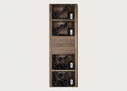 Cru Wine Cabinet Walnut Modules 2 Drawer 1 Shelf