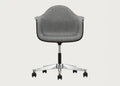 Eames Plastic Armchair Upholstered PACC