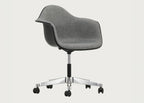 Eames Plastic Armchair Upholstered PACC