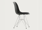 Eames Plastic Side Chair RE DSR Upholstered Seat