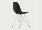 Eames Plastic Side Chair RE DSR Upholstered Seat